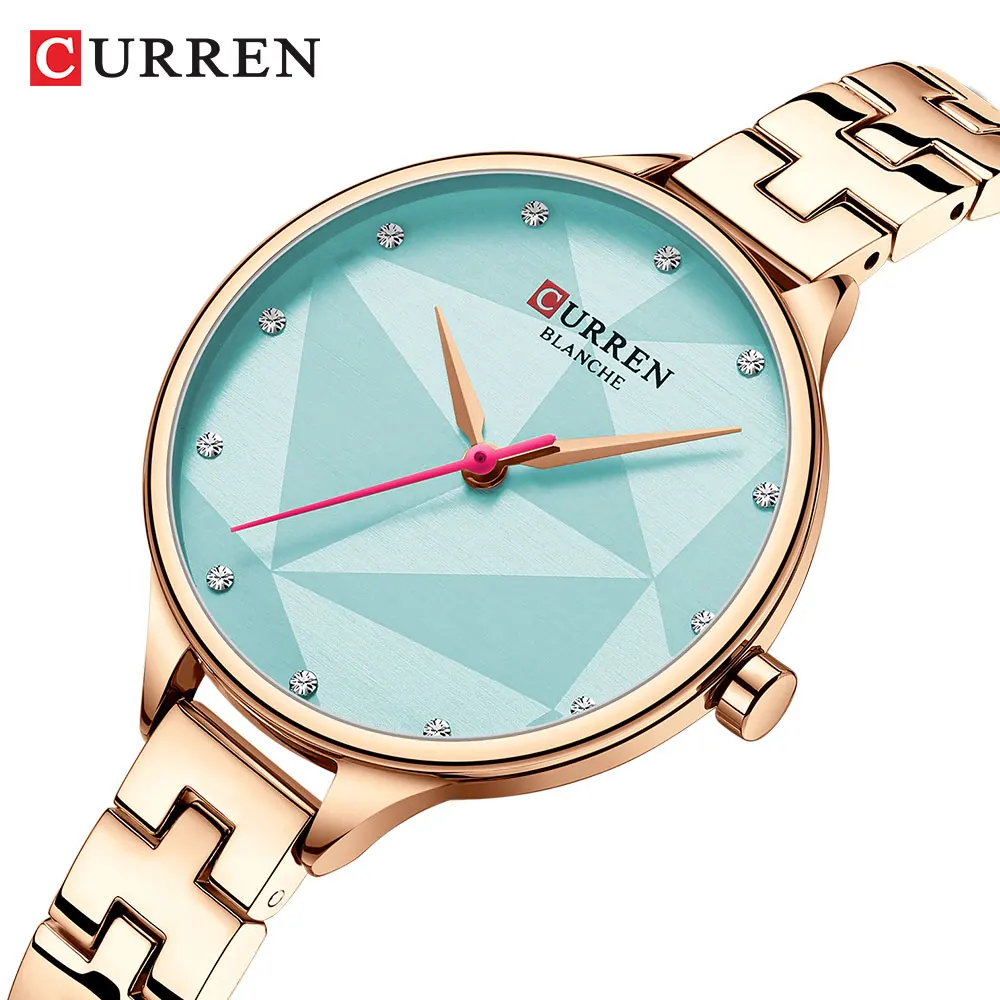 CURREN Creative Women Rose Gold Watch Fashion Minimalist Waterproof Female Wristwatch Perfect Gifts for Ladies Reloj Mujer
CURREN Creative Women Rose Gold Watch Fashion Minimalist Waterproof Female Wristwatch Perfect Gifts for Ladies Reloj Mujer