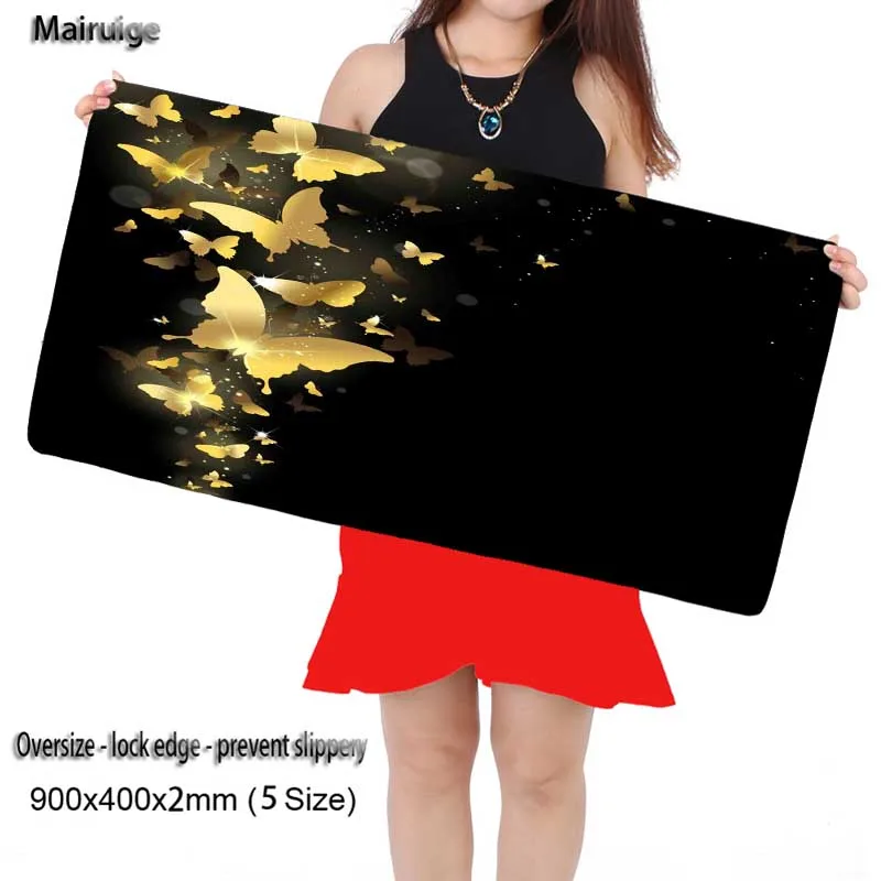 Butterfly Large Game 900*400 High Quality with Edge Locking Speed Version Game Keyboard Mouse Pad for Gamer Free Shipping
Butterfly Large Game 900*400 High Quality with Edge Locking Speed Version Game Keyboard Mouse Pad for Gamer Free Shipping