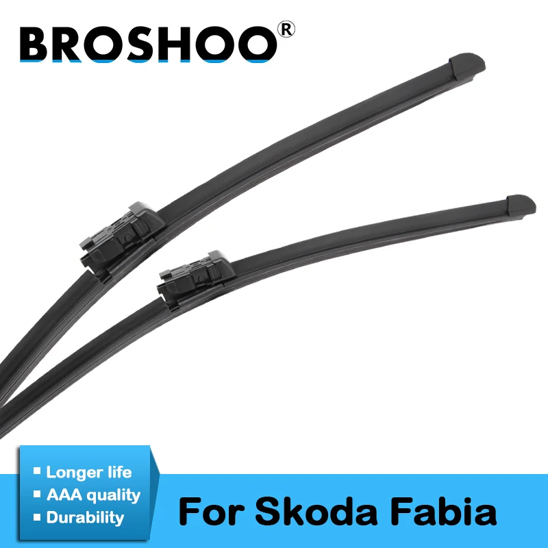 BROSHOO автомобильные щетки стеклоочистителя для Skoda Fabia хэтчбек/Combi модель года от 2000 до 2018 подходит для стандартных крючков/кнопочных рычагов
BROSHOO автомобильные щетки стеклоочистителя для Skoda Fabia хэтчбек/Combi модель года от 2000 до 2018 подходит для стандартных крючков/кнопочных рычагов