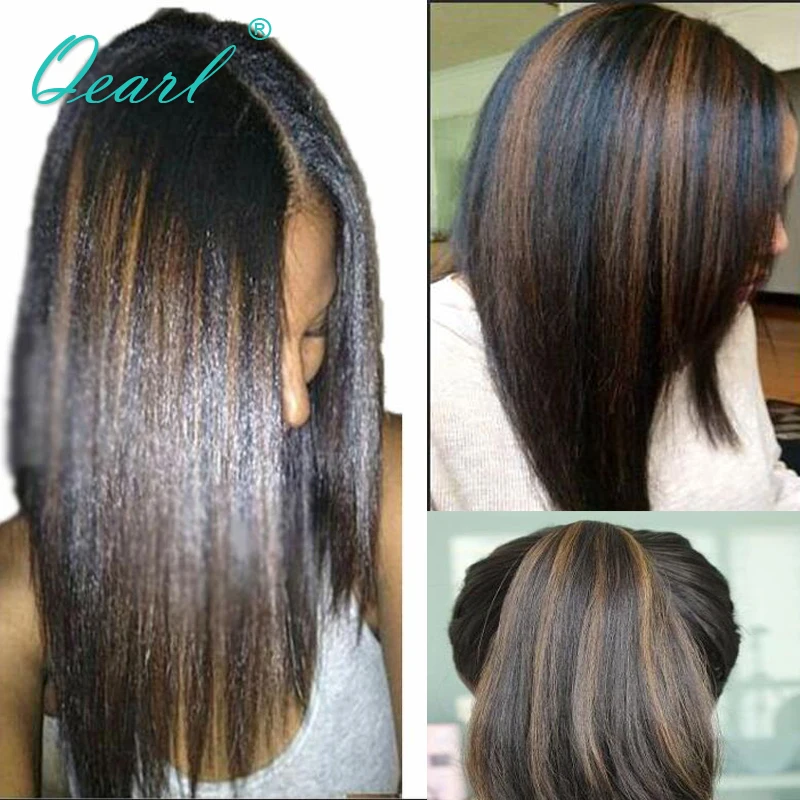 Colored Human Hair Wigs Straight Lace Front Wig with Baby Hairs Brazilian Remy Hair 13x6 Frontal Wig for Women Brown Qearl
Colored Human Hair Wigs Straight Lace Front Wig with Baby Hairs Brazilian Remy Hair 13x6 Frontal Wig for Women Brown Qearl