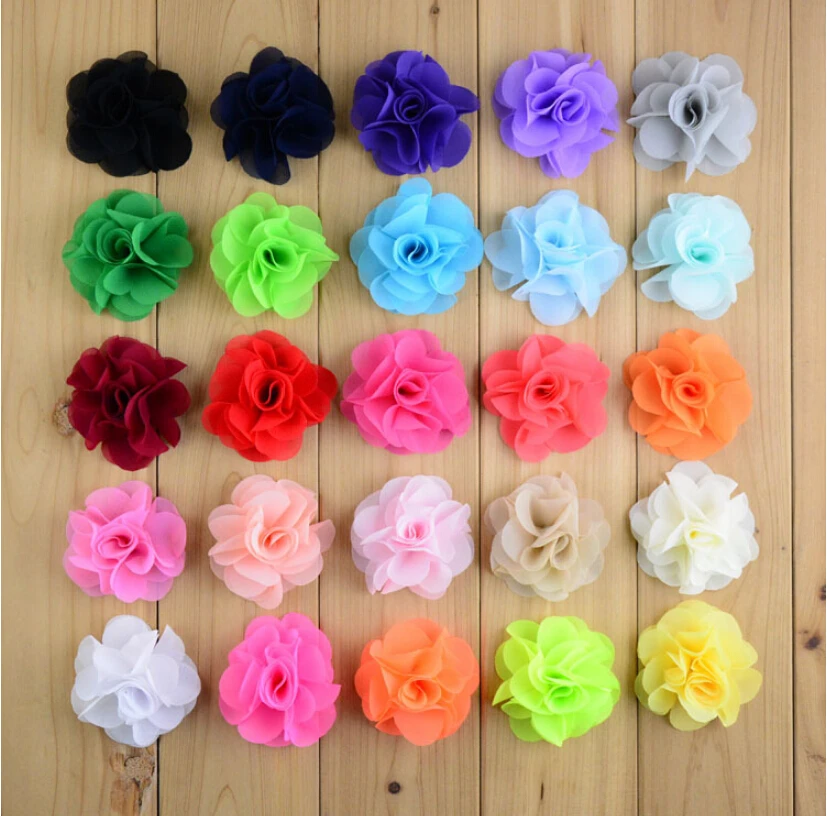 2 Inch 30Colors Chiffon Flower Gilrs Chiffon Flower For Girls Hair Accessories 100Pcs/Lot
2 Inch 30Colors Chiffon Flower Gilrs Chiffon Flower For Girls Hair Accessories 100Pcs/Lot