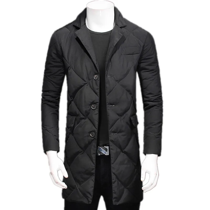 New Arrival Winter Style Men's Cotton Coat High Quality Fashion Leisure Quality Cotton Jacket Lapel In The Long Winter Jacket
New Arrival Winter Style Men's Cotton Coat High Quality Fashion Leisure Quality Cotton Jacket Lapel In The Long Winter Jacket
