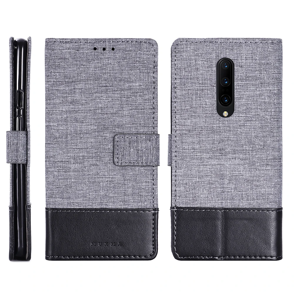 MUXMA Case For Oneplus 7 7Pro Canvas Flip Leather Cover For Oneplus 5 5T 6 6T Magnetic Wallet Case Phone Bag With Card Slots
MUXMA Case For Oneplus 7 7Pro Canvas Flip Leather Cover For Oneplus 5 5T 6 6T Magnetic Wallet Case Phone Bag With Card Slots