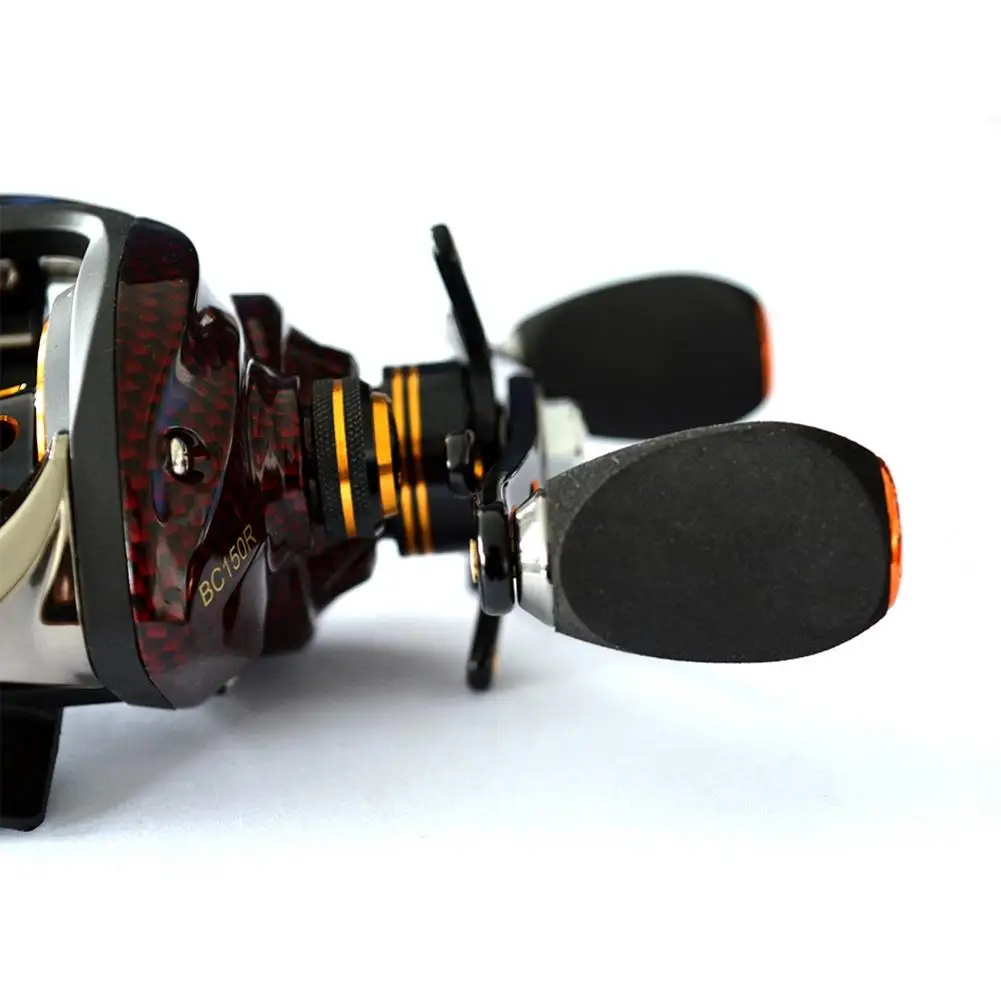 Mounchain 17+1BB Baitcasting Fishing Reel Gear Ratio 6.3 : 1 Low-profile Fishing Gear Left/Right Hand BC150 11lb Brake Force
Mounchain 17+1BB Baitcasting Fishing Reel Gear Ratio 6.3 : 1 Low-profile Fishing Gear Left/Right Hand BC150 11lb Brake Force