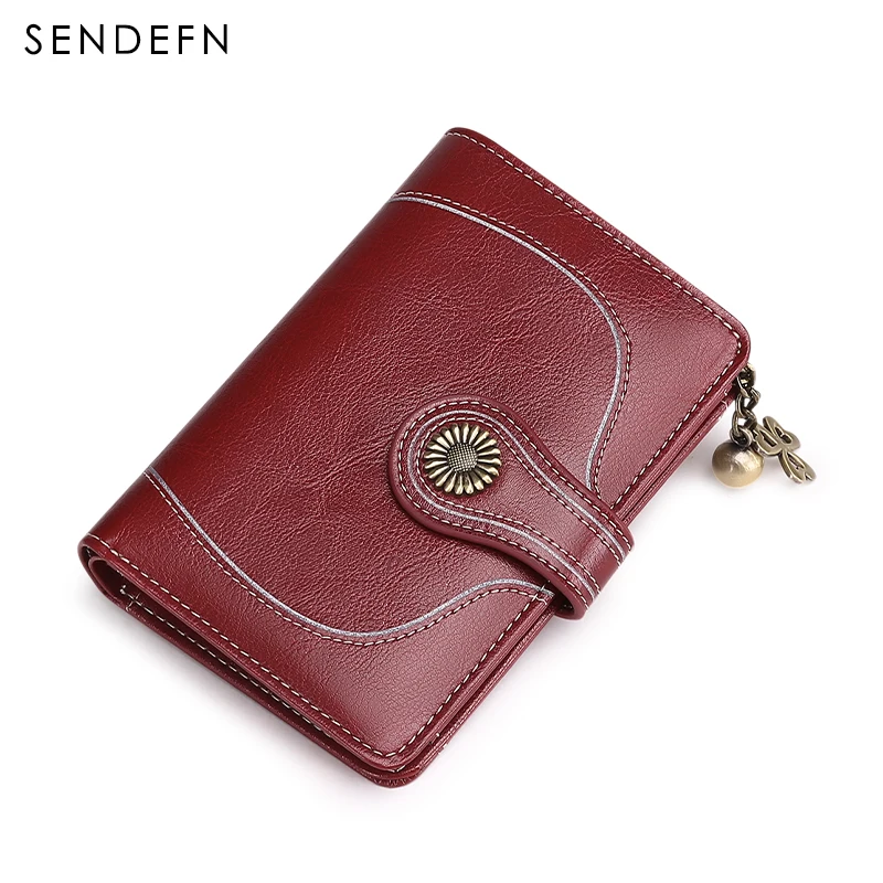 2020 New Split Leather Women Wallet Short Lady Purse SENDEFN Grils Purses Female Vintage Wallets For Money/Card Holder
2020 New Split Leather Women Wallet Short Lady Purse SENDEFN Grils Purses Female Vintage Wallets For Money/Card Holder