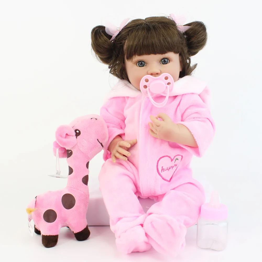 40cm Full Body Silicone Reborn Baby Doll Toy For Girls Soft Vinyl Princess Mini Babies Doll Birthday Gift Play House Bathe Toy
40cm Full Body Silicone Reborn Baby Doll Toy For Girls Soft Vinyl Princess Mini Babies Doll Birthday Gift Play House Bathe Toy
