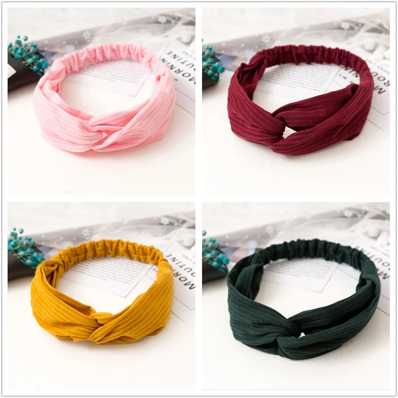 Women Knitting Soft Solid Headbands Vintage Cross Knot Elastic Hairbands Bandanas Girls Hair Bands Hair Accessories
Women Knitting Soft Solid Headbands Vintage Cross Knot Elastic Hairbands Bandanas Girls Hair Bands Hair Accessories