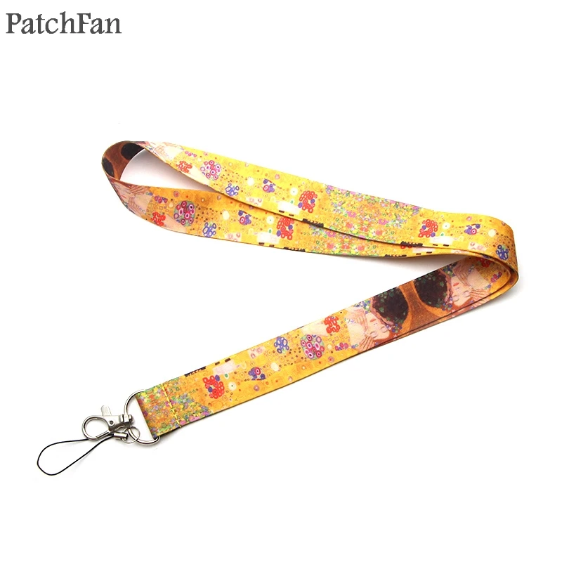 A0338 Patchfan New Arrival Gustav Klimt's painting Lanyard For Phone Accessories keys ID USB holder
A0338 Patchfan New Arrival Gustav Klimt's painting Lanyard For Phone Accessories keys ID USB holder
