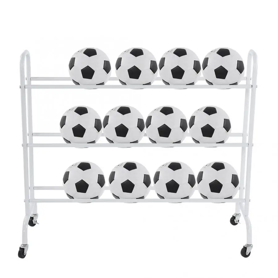 Compact 3-Tier Basketball Cart Storage Rack Footballs Sport Balls Holder Organizer Shelf Basketball Storage Cart
Compact 3-Tier Basketball Cart Storage Rack Footballs Sport Balls Holder Organizer Shelf Basketball Storage Cart