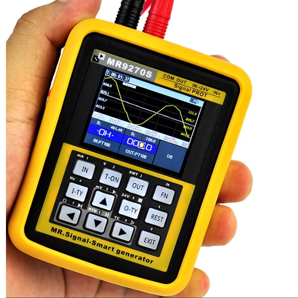 4-20mA signal generator calibration Current voltage PT100 thermocouple Pressure transmitter Logger PID frequency MR9270S
4-20mA signal generator calibration Current voltage PT100 thermocouple Pressure transmitter Logger PID frequency MR9270S