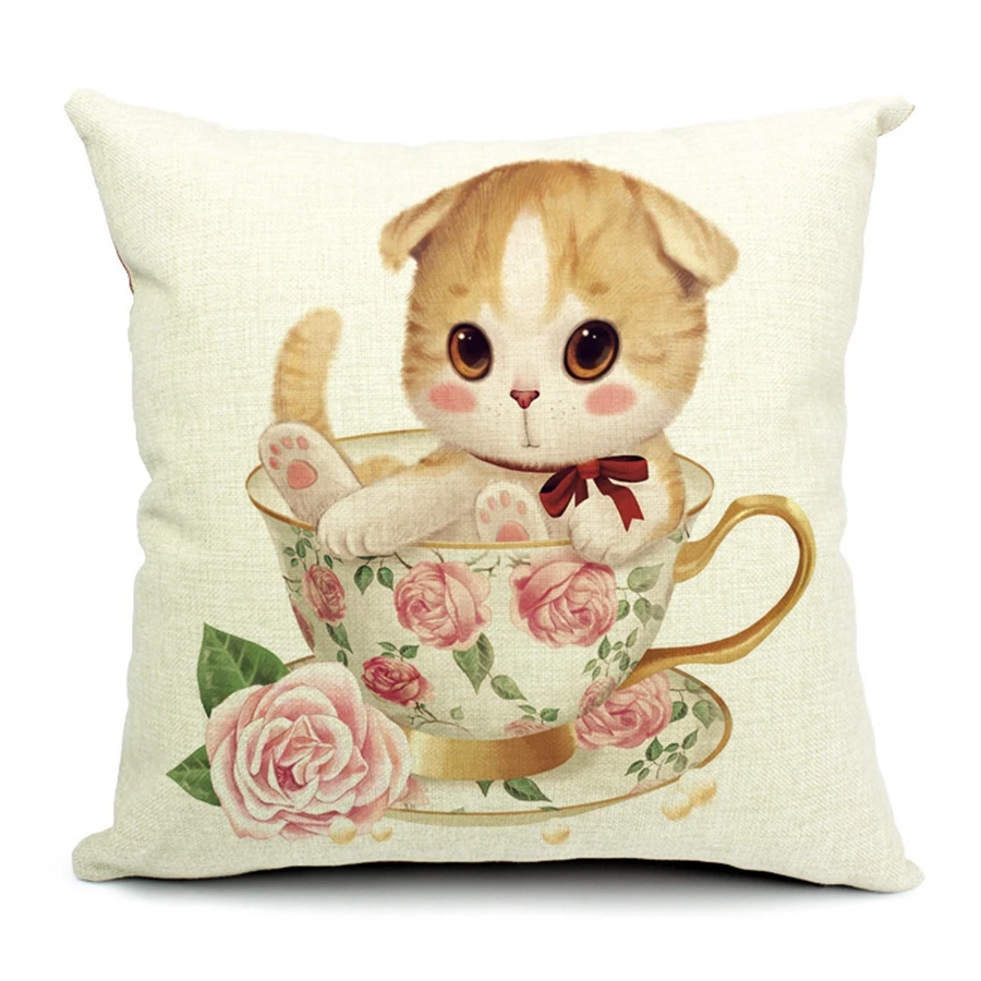 High Grade Pillow Covers Lovely Cartoon Cat Meow star Series Hot Sell 45X45CM Linen Pillow Cover\Home Decorative cushion case
High Grade Pillow Covers Lovely Cartoon Cat Meow star Series Hot Sell 45X45CM Linen Pillow Cover\Home Decorative cushion case