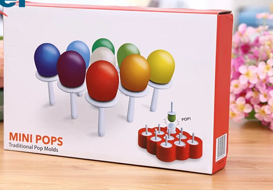 New Silicone Mini Ice Pops Mold Ice Cream Ball Lolly Maker Popsicle Molds With 9 Stickers
New Silicone Mini Ice Pops Mold Ice Cream Ball Lolly Maker Popsicle Molds With 9 Stickers