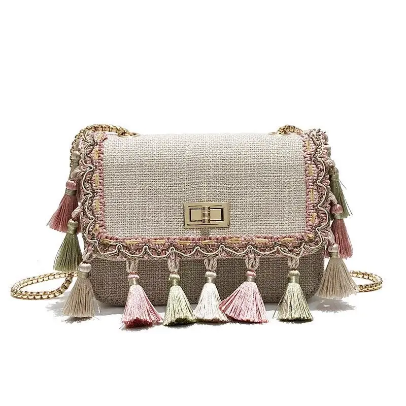 National Embroidery Women Crossbody Bags Vintage Tassel Shoulder Messenger Bag Ethnic Knitting Women Cltuch Handbag Shoulder bag
National Embroidery Women Crossbody Bags Vintage Tassel Shoulder Messenger Bag Ethnic Knitting Women Cltuch Handbag Shoulder bag