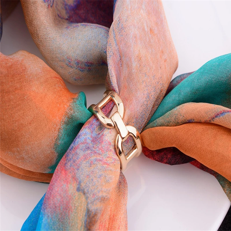 Jackсоломенный H стиль 3 цвета покрытие медь высокое качество шарф кольцо с пряжкой