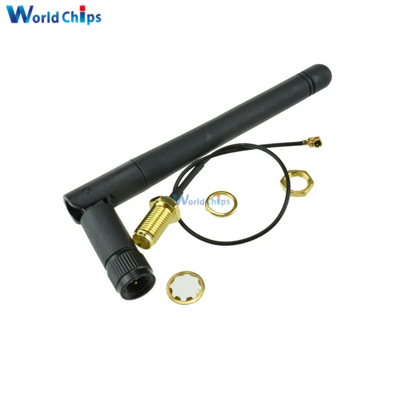 10PCS 2.4G SMA Antenna Extension Cable 3DBI Gain Antenna for ESP8266 Serial Wifi Module ESP-02
10PCS 2.4G SMA Antenna Extension Cable 3DBI Gain Antenna for ESP8266 Serial Wifi Module ESP-02