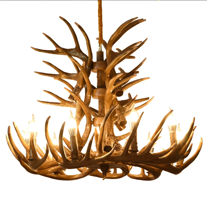 Brown White Resin Antler Vintage Chandelier Lighting 4/6/9 Arms E14 Luxury Chandeliers For House Lighting Fixtures
Brown White Resin Antler Vintage Chandelier Lighting 4/6/9 Arms E14 Luxury Chandeliers For House Lighting Fixtures