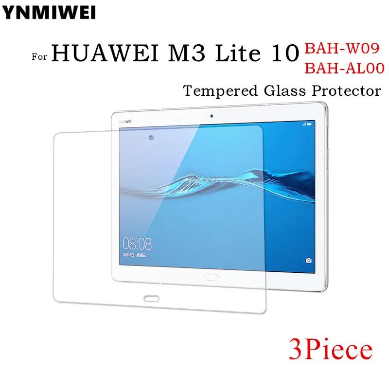 3piece Glass Protector For Huawei MediaPad M3 lite 10 Protective Films For Huawei M3 Youth Edition 10.1 BAH-W09 AL00
3piece Glass Protector For Huawei MediaPad M3 lite 10 Protective Films For Huawei M3 Youth Edition 10.1 BAH-W09 AL00