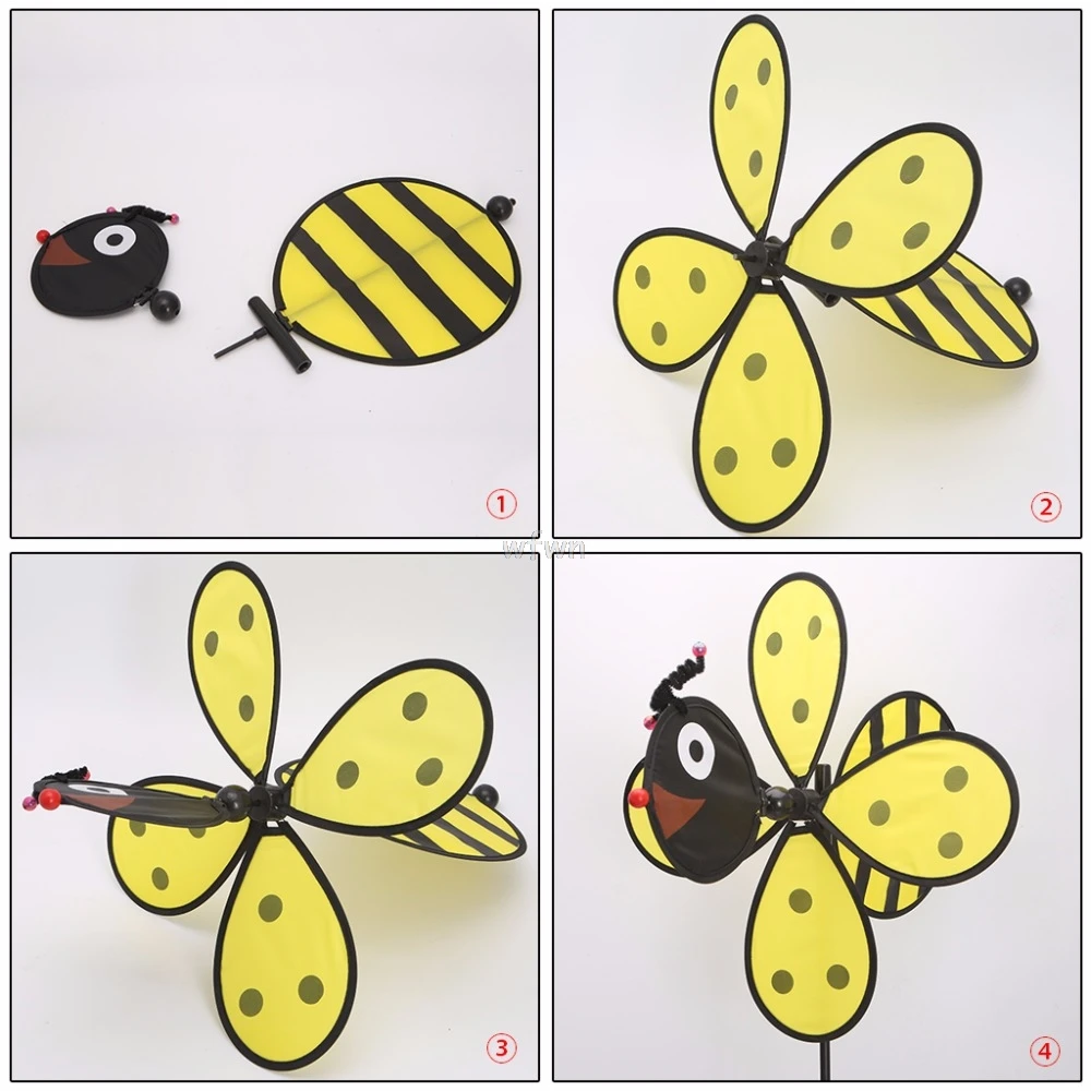 Large Bee Windmill Whirligig Wind Spinner Home Yard Garden Decor Kids Child Toy MAY07 dropshipping
Large Bee Windmill Whirligig Wind Spinner Home Yard Garden Decor Kids Child Toy MAY07 dropshipping