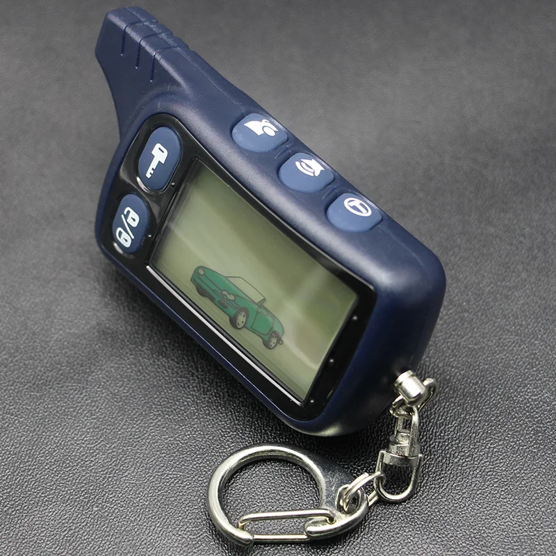 TZ 9010 LCD Remote Control Key Fob For Russian 2-Way Car Alarm Keychain Tomahawk TZ9010
TZ 9010 LCD Remote Control Key Fob For Russian 2-Way Car Alarm Keychain Tomahawk TZ9010