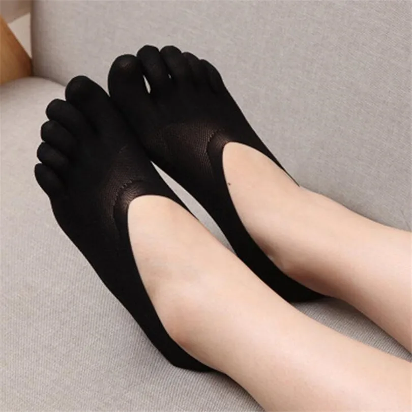 VIIANLES 1 Pair Female Black White Soft Low Invisible Sock Five Finger Socks Summer Cotton Spandex Fingers Socks Women Girls
VIIANLES 1 Pair Female Black White Soft Low Invisible Sock Five Finger Socks Summer Cotton Spandex Fingers Socks Women Girls