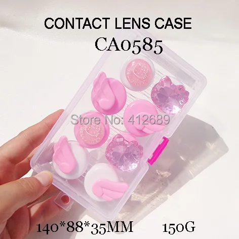 4pcs Pinky Wing Crystal Contact Lenses Case Cute Pocket Container Lenses Box CA0585
4pcs Pinky Wing Crystal Contact Lenses Case Cute Pocket Container Lenses Box CA0585