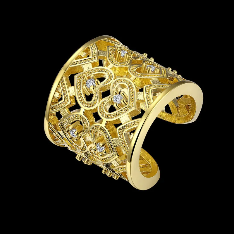 Best quality Gold Overlay Fashion Rings for women White crystal jewelry ring size 7.5 8 AR2048
Best quality Gold Overlay Fashion Rings for women White crystal jewelry ring size 7.5 8 AR2048