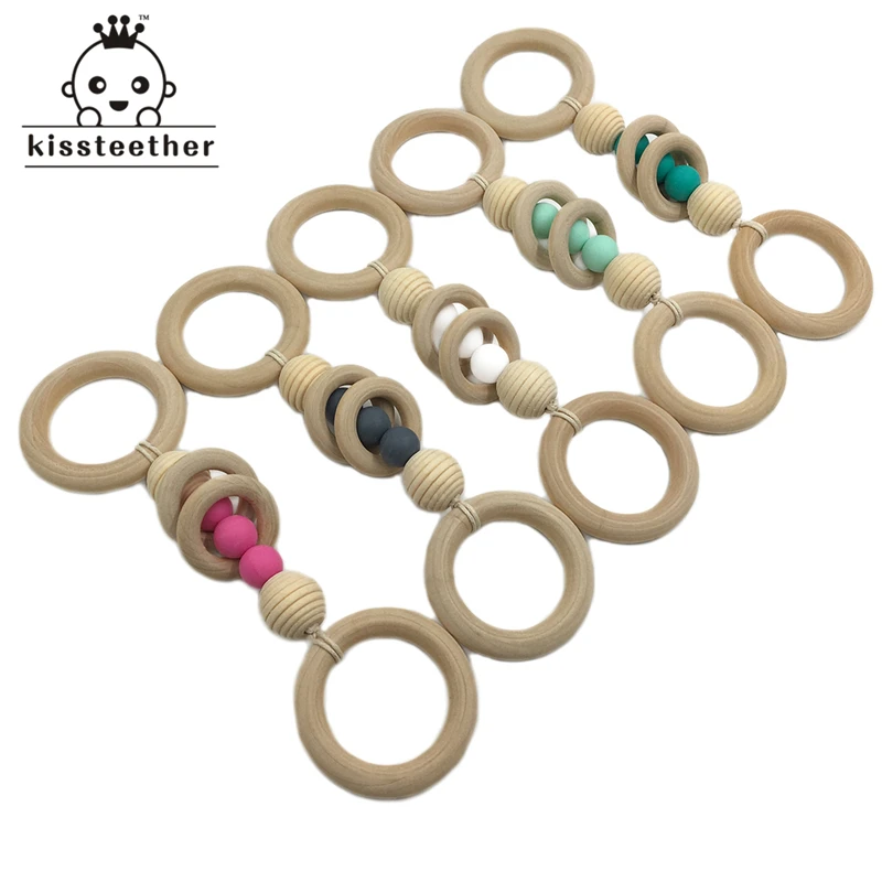 5pcs Wooden Teether Montessori Play Gym Hand Baby Teether DIY Baby Nursing Accessories
5pcs Wooden Teether Montessori Play Gym Hand Baby Teether DIY Baby Nursing Accessories