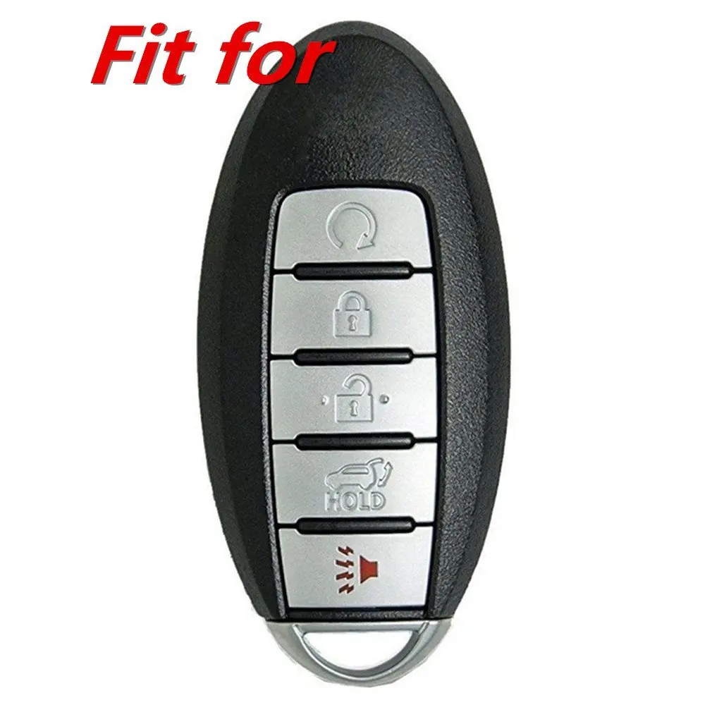 WFMJ Genuine Leather 5 Buttons Remote Keyless Smart Key Chain Holder Cover Case Fob For 2014 2015 2016 Infiniti QX60 QX80 JX35
WFMJ Genuine Leather 5 Buttons Remote Keyless Smart Key Chain Holder Cover Case Fob For 2014 2015 2016 Infiniti QX60 QX80 JX35