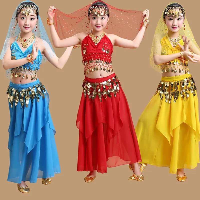Performance Girls Belly Dancing Costume Set Kids Indian Dance Child Dancing Girl Bellydance Dancewear Girl Egypt Dance Costumes
Performance Girls Belly Dancing Costume Set Kids Indian Dance Child Dancing Girl Bellydance Dancewear Girl Egypt Dance Costumes