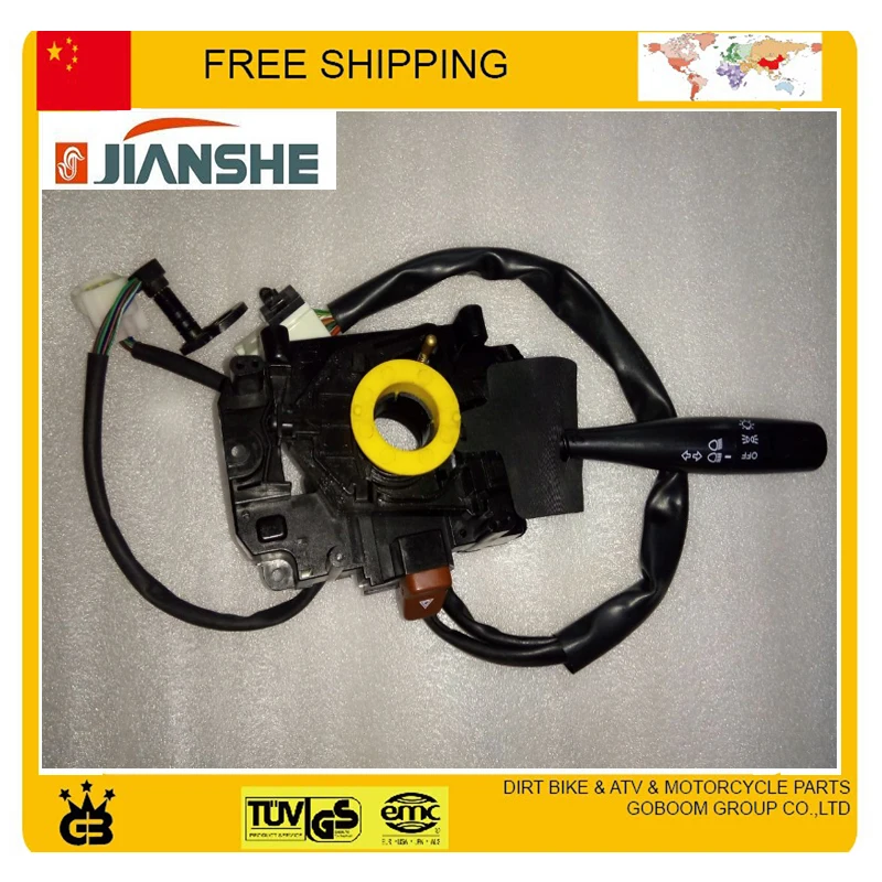 quad accessories JIANSHE ATV 400CC light switch hi-beam low-beam free shipping