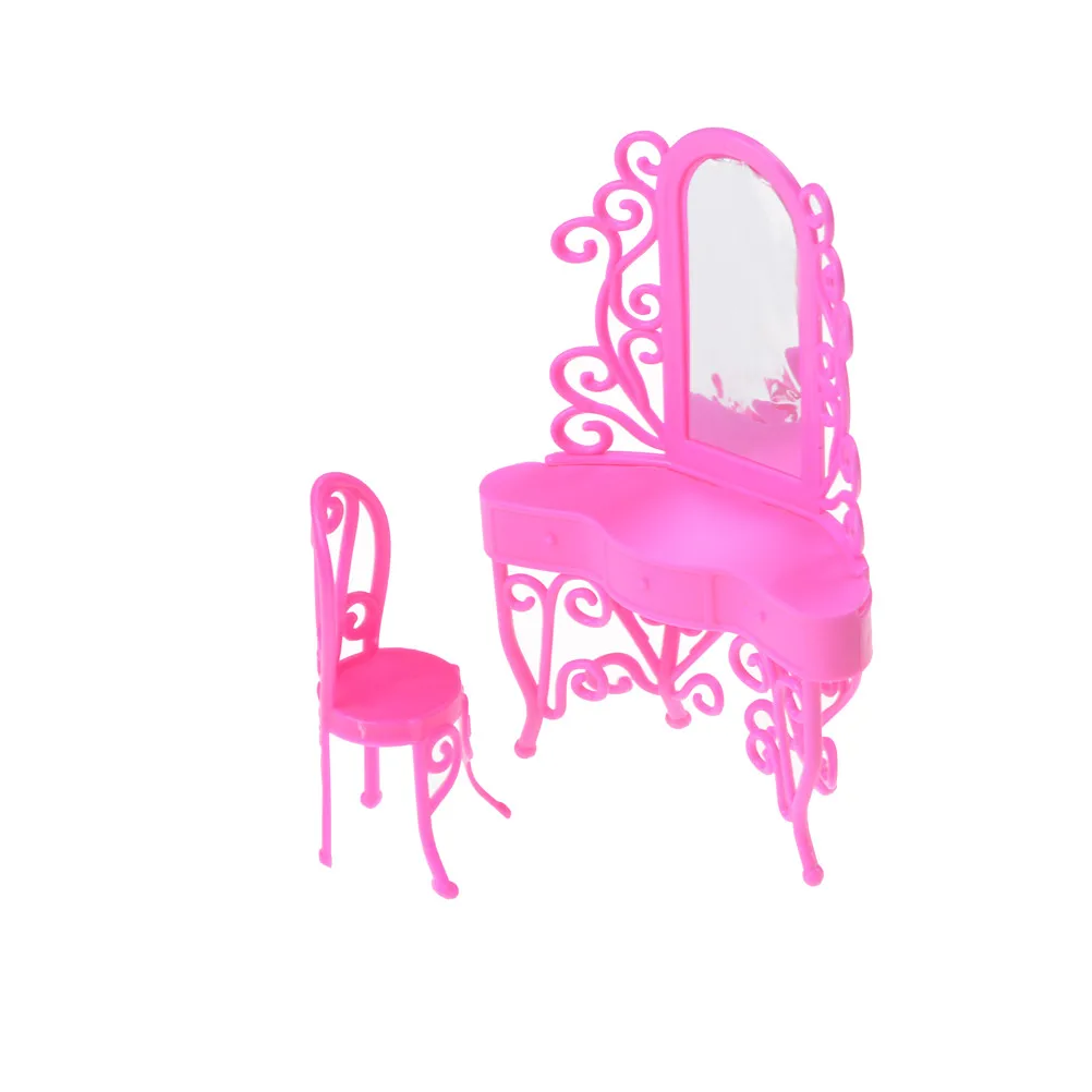 Фото Продажа 1 компл. Комод розовый малыш играть игрушечный набор стол спальня