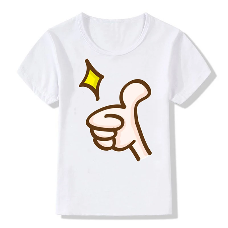 2018 New design Summer Tops Children's Tees Cartoon Funny Multiple Gestures Print Girls&Boys T-Shirts Kids Clothes Baby T shirt
2018 New design Summer Tops Children's Tees Cartoon Funny Multiple Gestures Print Girls&Boys T-Shirts Kids Clothes Baby T shirt