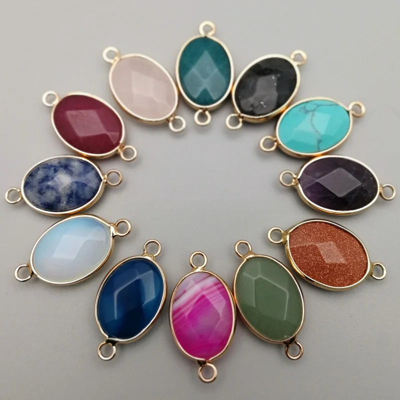 12pcs Natural stone Connector Charms mixed Necklace Pendant Quartz Crystal for Bracelet Necklace Connector DIY Jewelry Making
12pcs Natural stone Connector Charms mixed Necklace Pendant Quartz Crystal for Bracelet Necklace Connector DIY Jewelry Making