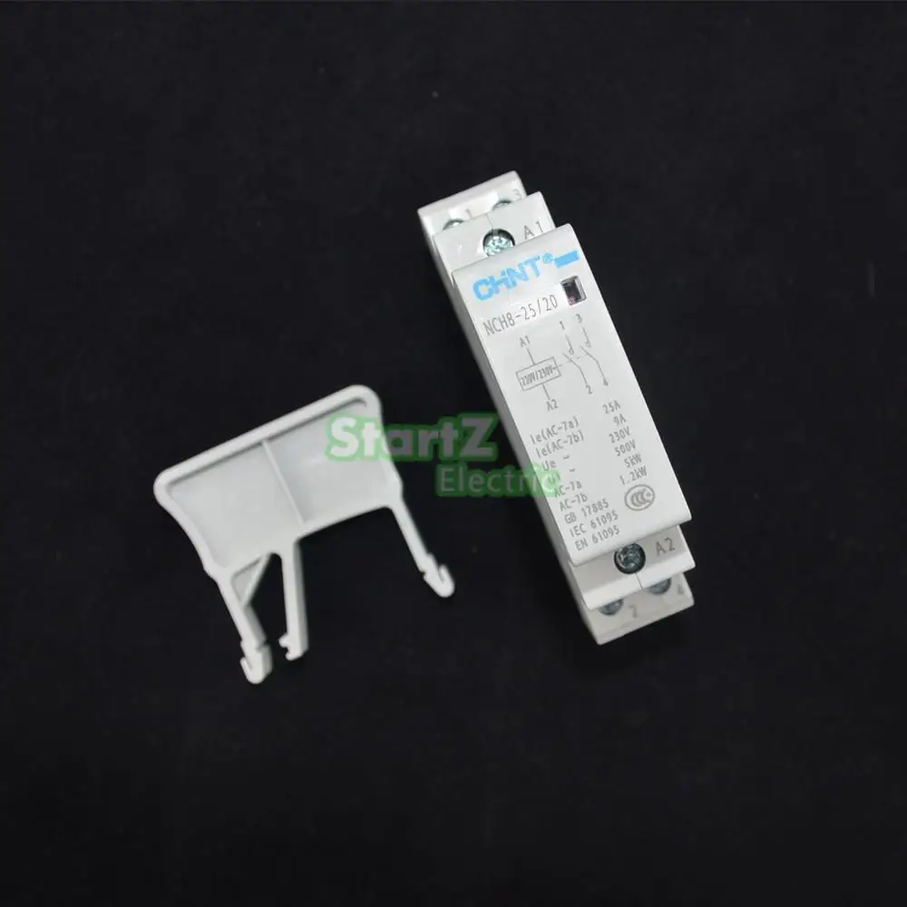 High quality 25A 230V 50Hz/60z 2NO Din rail Household Chnt AC Contactor HCH8-25/20 With Din rail
High quality 25A 230V 50Hz/60z 2NO Din rail Household Chnt AC Contactor HCH8-25/20 With Din rail