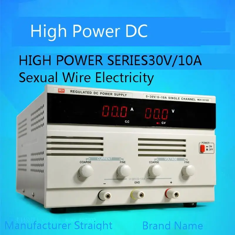 Direct Regulated laboratory Power Supply ajustable Adjustable 30V10A Number Show Ageing Test Repair voltage Regulator Linear DC
Direct Regulated laboratory Power Supply ajustable Adjustable 30V10A Number Show Ageing Test Repair voltage Regulator Linear DC
