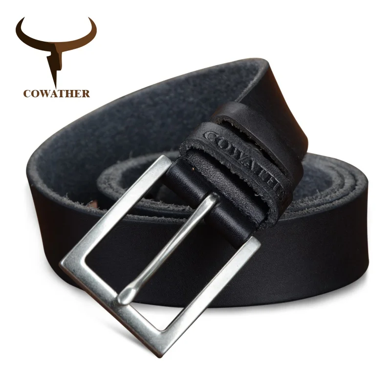 COWATHER 2021 high quality cowhide belt op cow genuine leather men belts for men fashion pin buckle male strap original brand
COWATHER 2021 high quality cowhide belt op cow genuine leather men belts for men fashion pin buckle male strap original brand