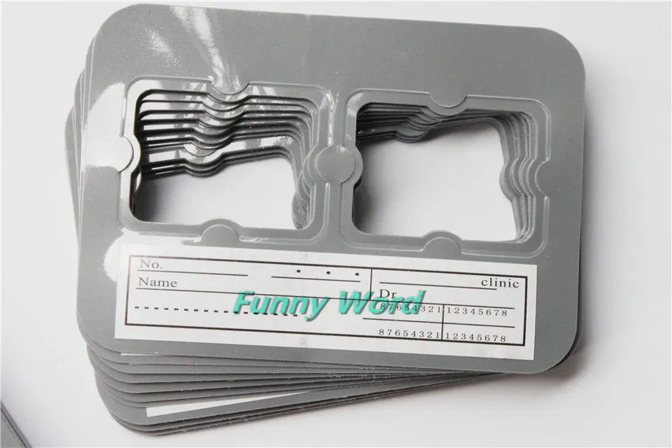100pcs Dental Clinic Universal X-Ray Film Mount Frame - 2 holes
100pcs Dental Clinic Universal X-Ray Film Mount Frame - 2 holes