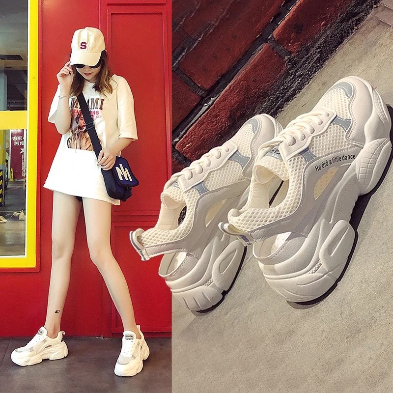 Summer Mesh Women's Sneakers Beach Outdoor Sandals Summer Breathable Casual Fashion Athletic Walking Genuine Leather Sport Shoes
Summer Mesh Women's Sneakers Beach Outdoor Sandals Summer Breathable Casual Fashion Athletic Walking Genuine Leather Sport Shoes