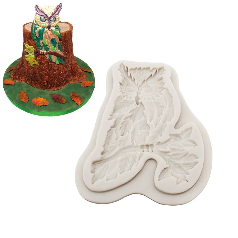 Creative Owl Shape Fondant Cake Mold Candy Chocolate Silicone Molds Cookies Biscuits Mould Kitchen Baking Cake Decorating Tools
Creative Owl Shape Fondant Cake Mold Candy Chocolate Silicone Molds Cookies Biscuits Mould Kitchen Baking Cake Decorating Tools