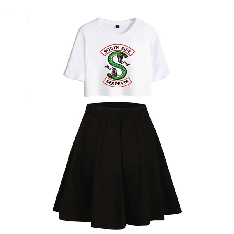 Southside Riverdale tshirt Skirt Sport Full Set South Side Serpents Riverdale Jughead T Shirt Women Dress Girl Riverdale Clothes
Southside Riverdale tshirt Skirt Sport Full Set South Side Serpents Riverdale Jughead T Shirt Women Dress Girl Riverdale Clothes