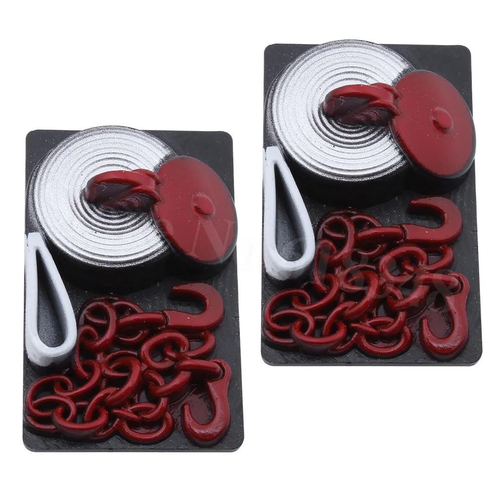 Plastic Tool Set Rope Cable Chain Simulation Decoration for 1/10 Scale RC Crawler RC4WD TRAXXAS TRX4 SCX10II D90
Plastic Tool Set Rope Cable Chain Simulation Decoration for 1/10 Scale RC Crawler RC4WD TRAXXAS TRX4 SCX10II D90