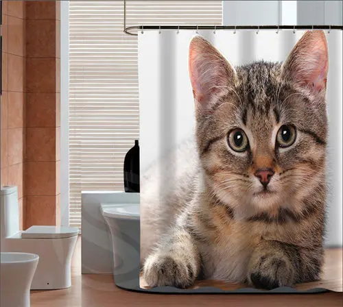 New Arrive Drop Shipping Lovely cat Tiger Custom Shower Curtain Bath Curtain Waterproof MORE SIZE SQ0419-ZHH-07
New Arrive Drop Shipping Lovely cat Tiger Custom Shower Curtain Bath Curtain Waterproof MORE SIZE SQ0419-ZHH-07