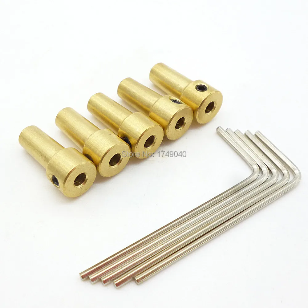 5pcs 3.17mm Mini Small Drill Clamp Fixture Chuck Brass Electric Motor Shaft Rod Coupling Motor Connector Fit 0.3mm-4mm Drill
5pcs 3.17mm Mini Small Drill Clamp Fixture Chuck Brass Electric Motor Shaft Rod Coupling Motor Connector Fit 0.3mm-4mm Drill
