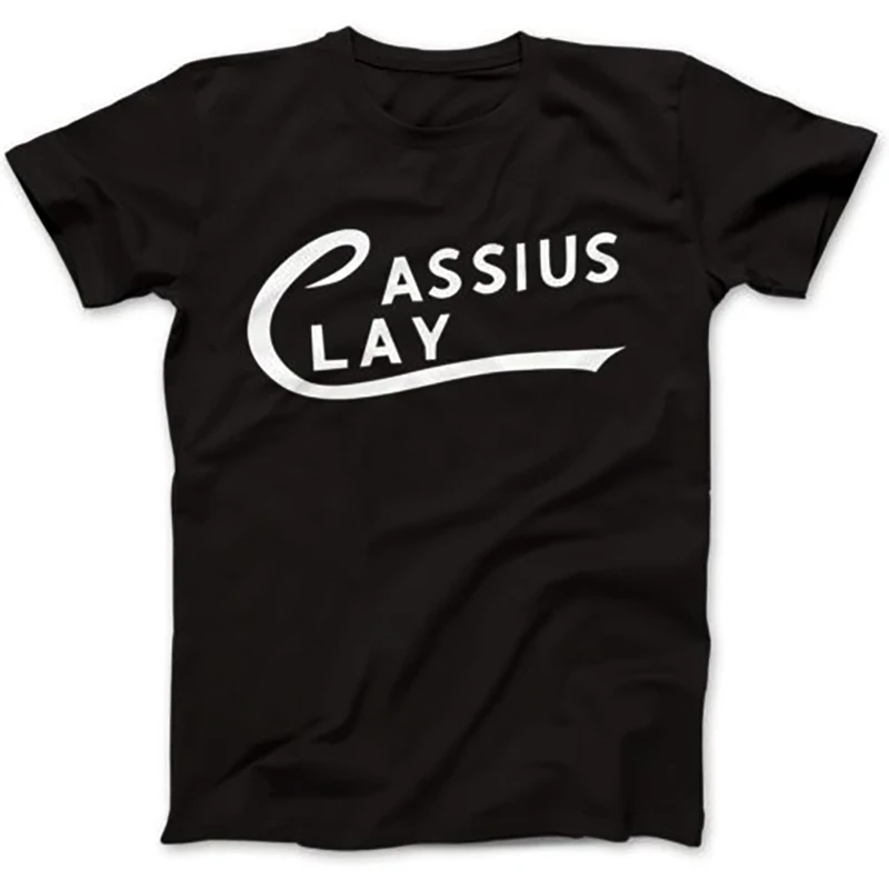 Plus Size T Shirt Men Tops Tshirt Cassius Clay Letter Printed Cool Basic T-shirt funny t shirts Black soft cotton Tee Xs-3xl
Plus Size T Shirt Men Tops Tshirt Cassius Clay Letter Printed Cool Basic T-shirt funny t shirts Black soft cotton Tee Xs-3xl