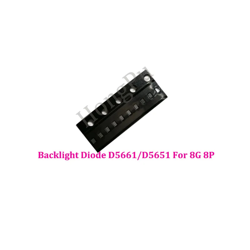 

50pcs/lot D5651 D5661 backlight back light Boost Diode Chip IC For iphone 8 8plus