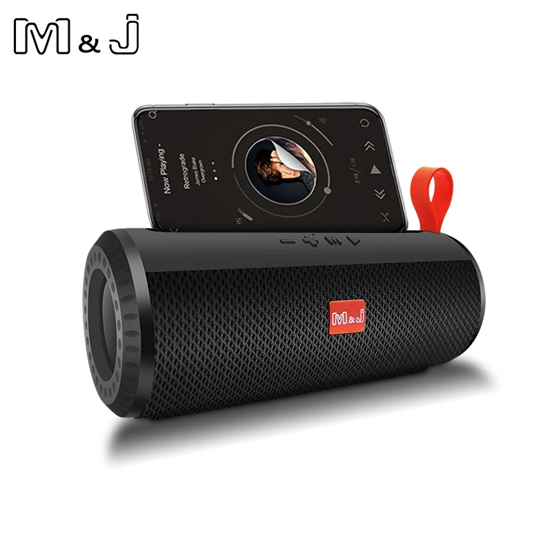 Портативная беспроводная Bluetooth Колонка M & J стерео динамик большой мощности 10 Вт