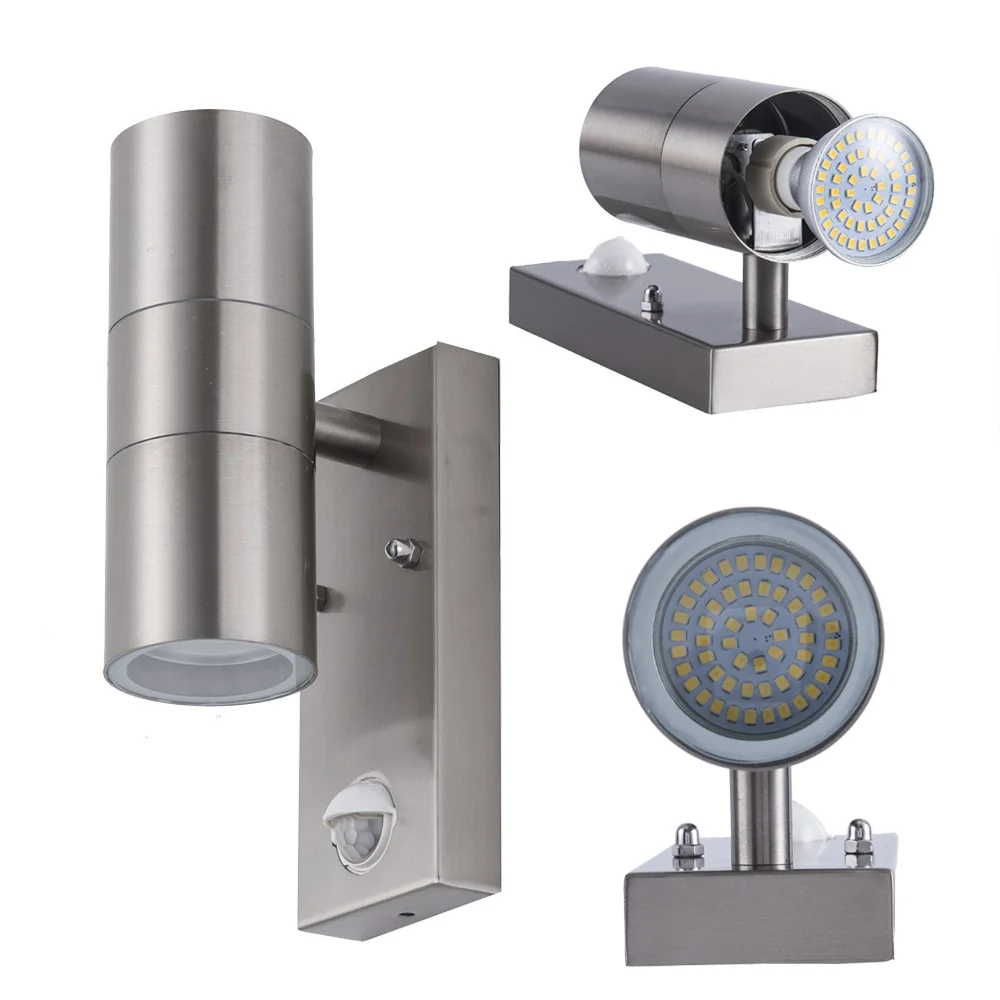Outdoor PIR induction Bracket light 10W up and down Motion sensor Led Wall sconces Lamp auto on off led Porch Lights
Outdoor PIR induction Bracket light 10W up and down Motion sensor Led Wall sconces Lamp auto on off led Porch Lights