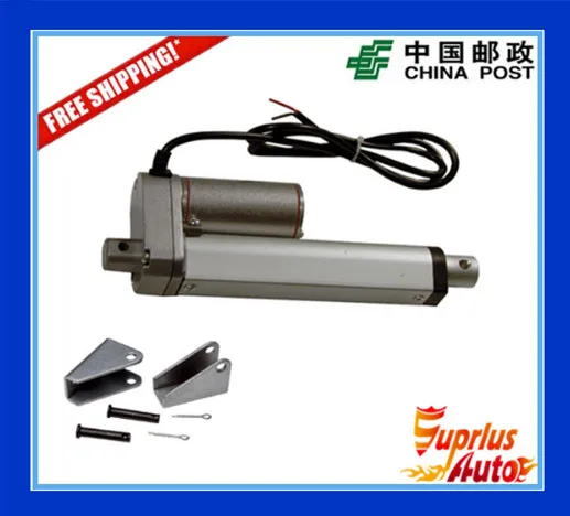 Free Shipping DC 12V/24V 8inch/200mm electric linear actuator, 1000N/100kgs load linear actuators with mounting brackets
Free Shipping DC 12V/24V 8inch/200mm electric linear actuator, 1000N/100kgs load linear actuators with mounting brackets