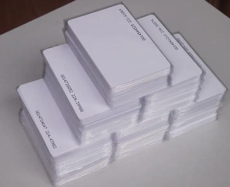 1000 шт./лот TK4100/EM4100 пустая карта тонкая ПВХ RFID 125 кГц смарт-карта чипы | Безопасность