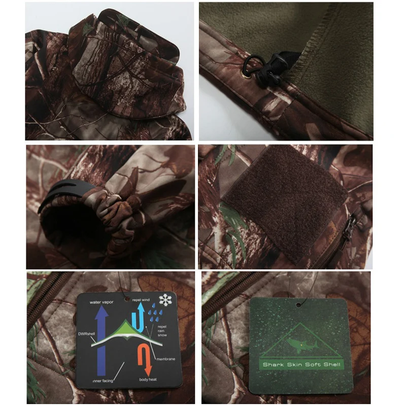 Winter Autumn Waterproof Shark Skin Soft Shell Jacket Set Men Tactical Jacket Camo Military Army Clothes Suit
Winter Autumn Waterproof Shark Skin Soft Shell Jacket Set Men Tactical Jacket Camo Military Army Clothes Suit